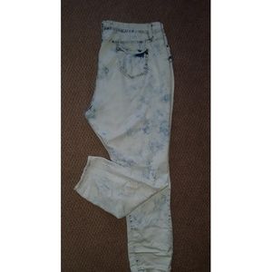 Acid wash Pants
